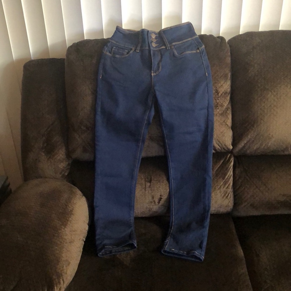 Bamboo skinny jeans